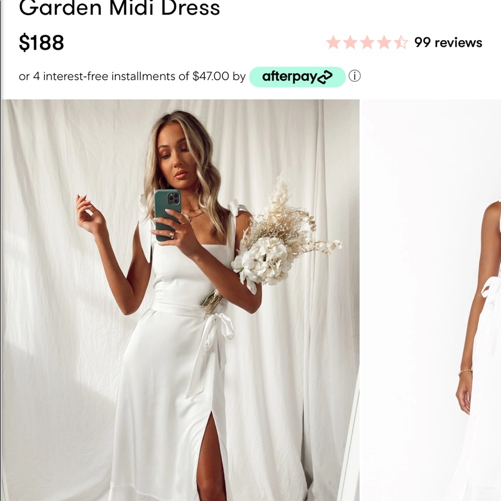 Show Me Your mumu bridal shower dress